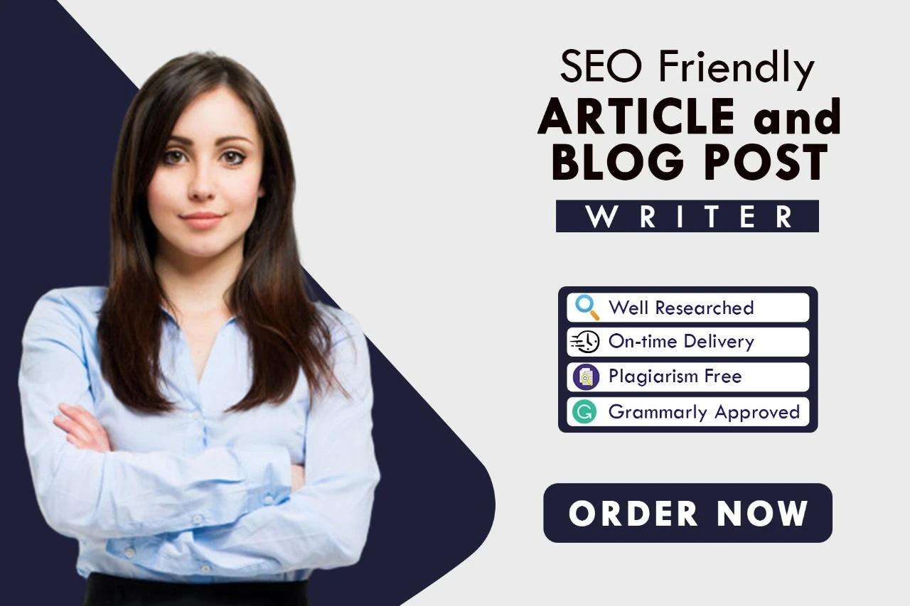  I will do killer SEO content writing for blogs and websites.