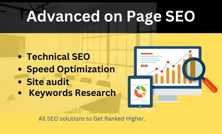 Website onpage SEO, technical optimization