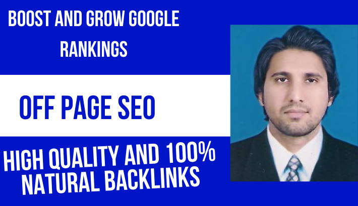 I will do monthly off page SEO service, manual and natural high quality backlinks and guest posts