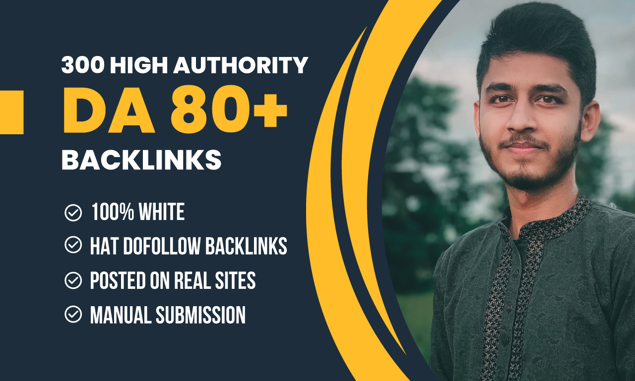 I will create high quality dofollow SEO backlinks ser...