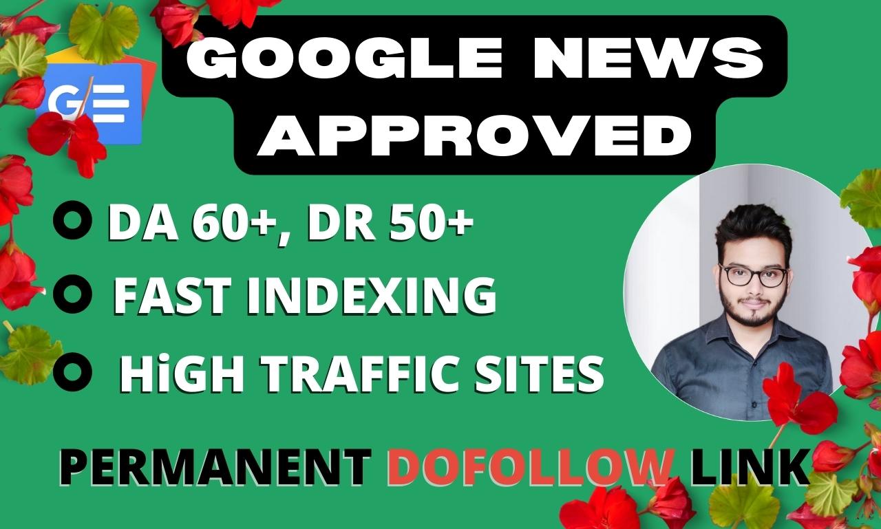 I will do 5 guest post backlinks DA50+ 