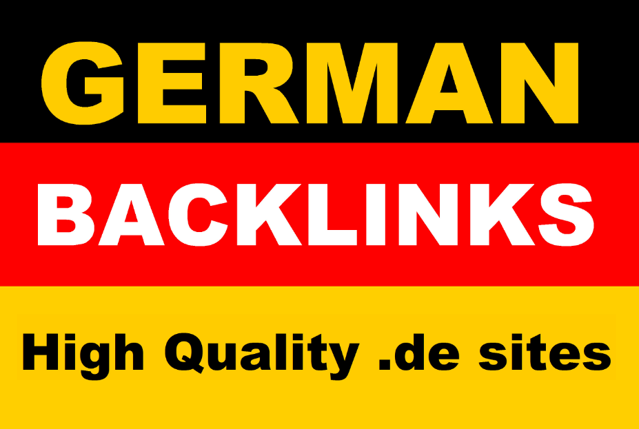 build 22 German dofollow Germany websites Backlinks to rank your site LInk Building Blog Comments