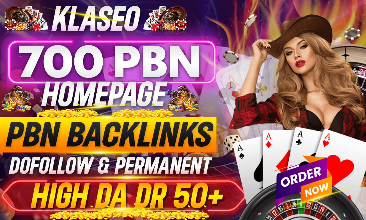 Ranking 1st your website Thailand/Indonesian/Korean Premium 700 PBN DA 50 to70+ Casino Poker UFAbet 