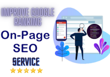 I will provide complete on page seo optimization service