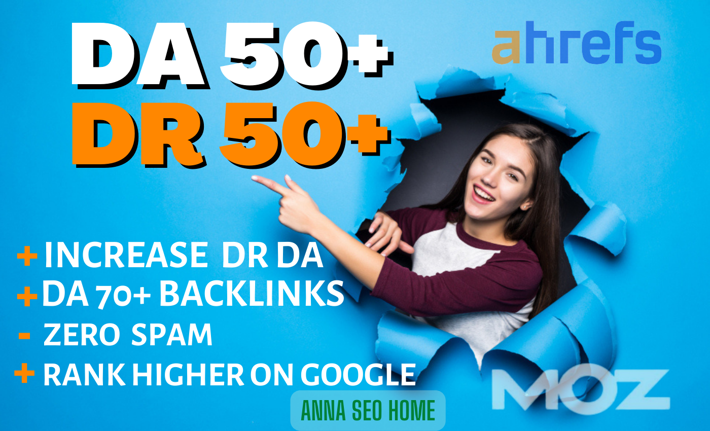 Increase DR increase ahrefs Domain Rating Increase ahrefs DR 50 Plus Manually & Professionally