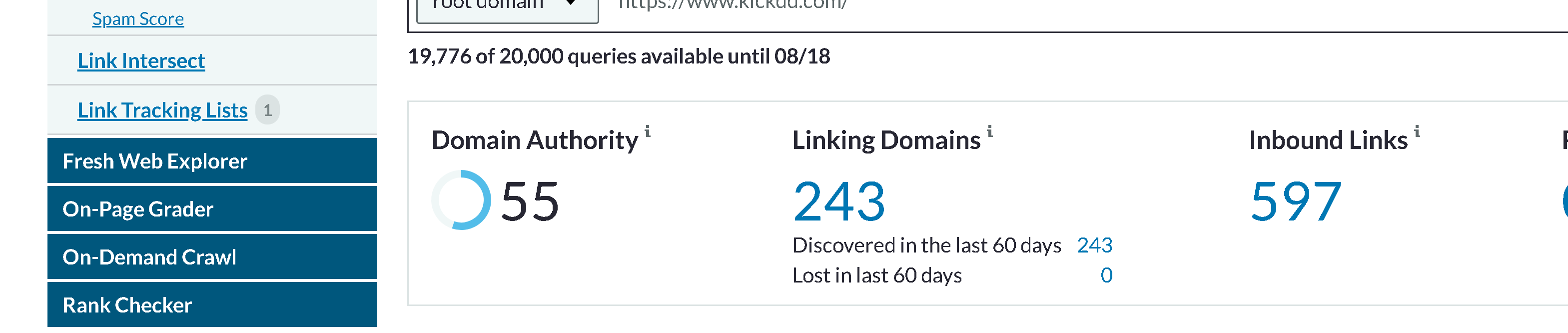 I will increase DA Domain authority 50 plus With Powerful DA 70+ Backlinks