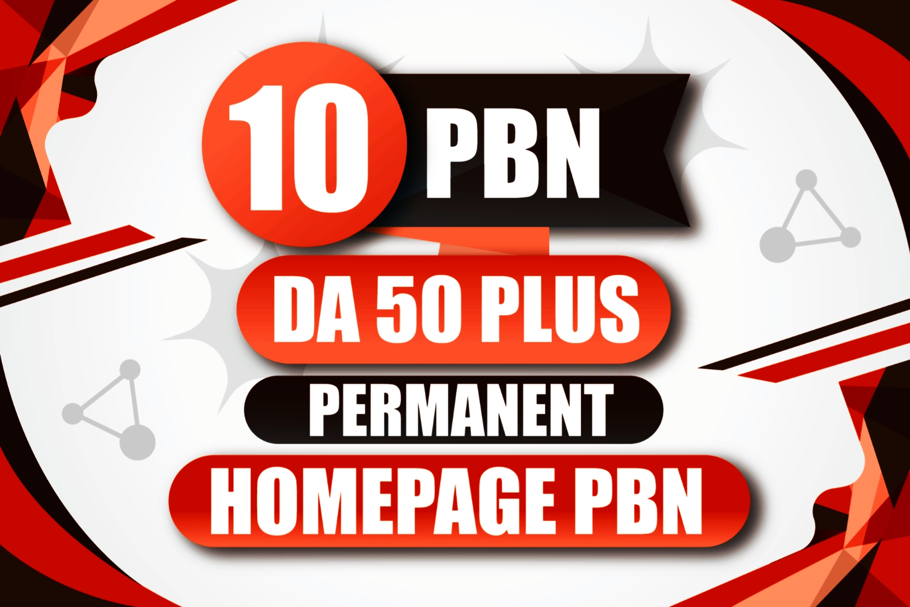 Build 10 Powerful DA 50+ Homepage PBNs dofollow backlinks For TOP Google Rankings