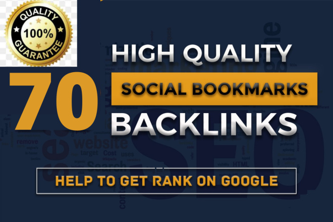 TOP 70 High DA 60 to 90 social bookmarking backlinks for Boost your wibsite ranking
