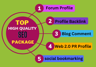 Increase Your Site TOP Google Rankings With All-in-One 90 High PR Quality Backlinks