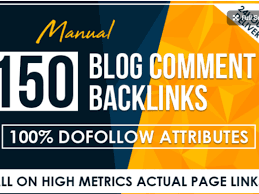  I will do 150 do follow blog comment on high pa da