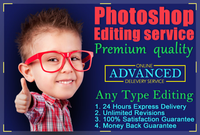 I will any type of photoshop editing service within 12 hours