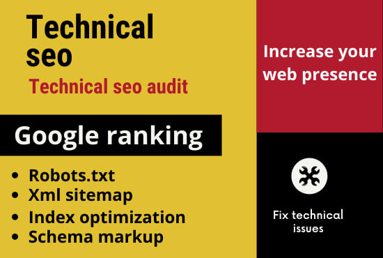 I will make website audit report and fix technical SE...