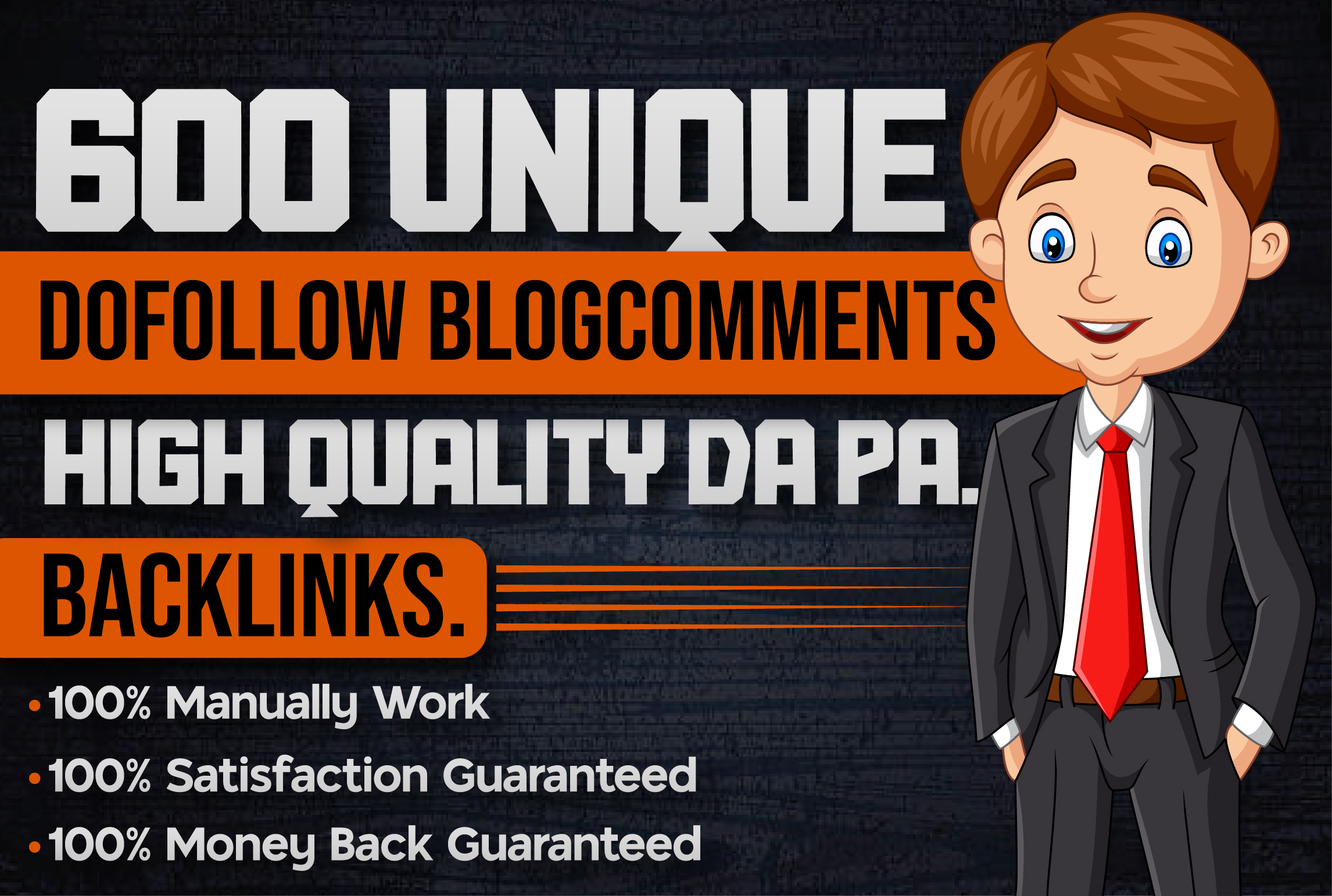 Provide 600 unique domain dofollow Blog comments backlinks