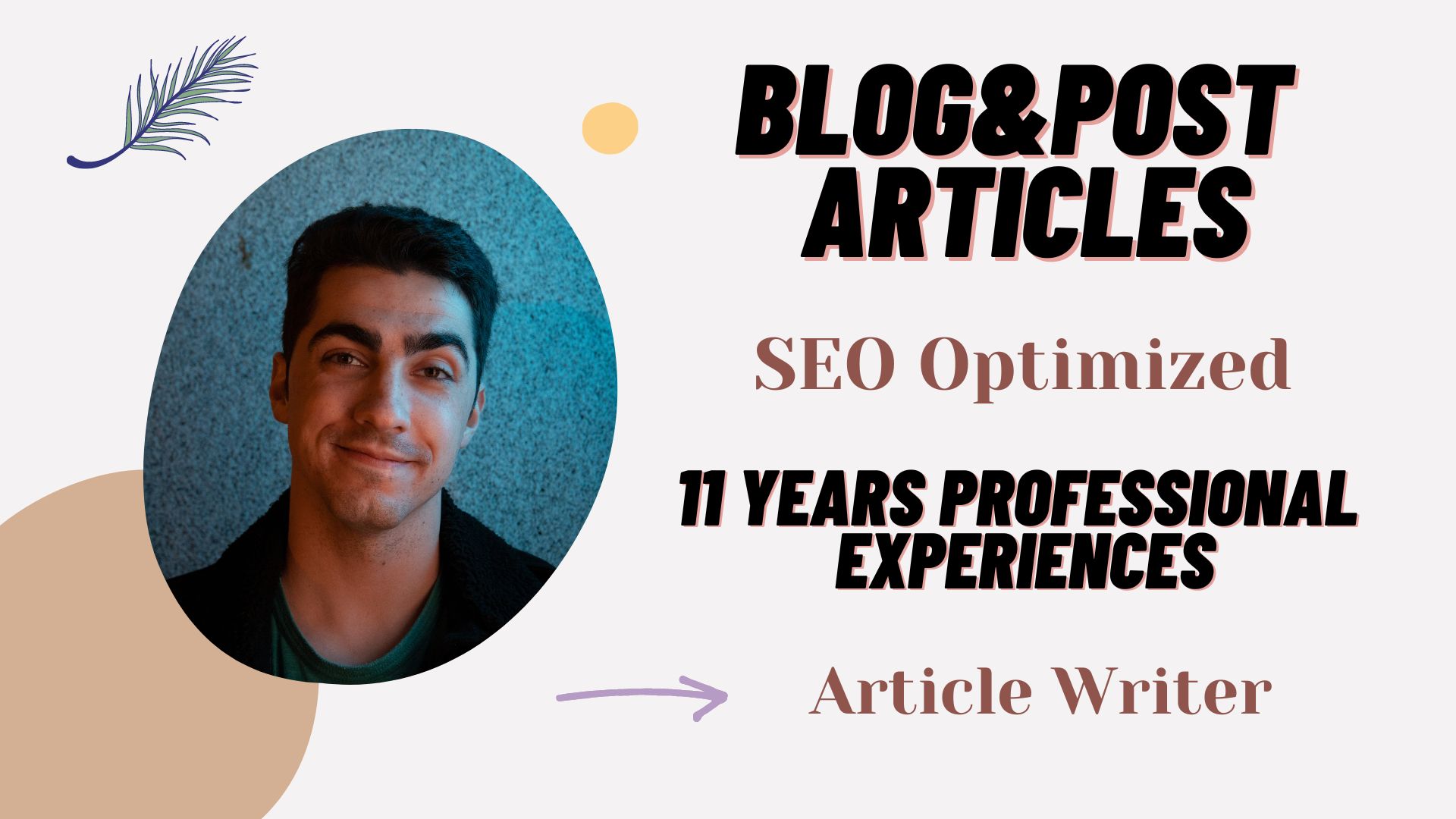 I will write an engaging, high quality article or blog post in 24h