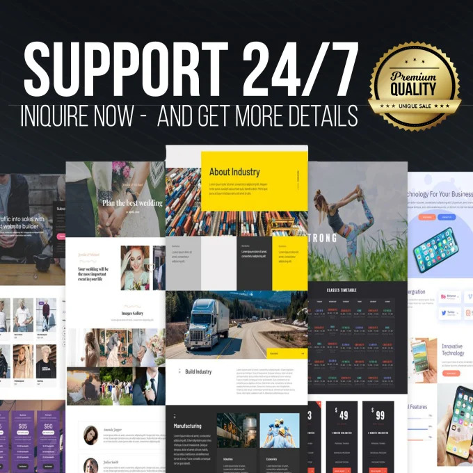 Develop and design a high quality Wordpress website