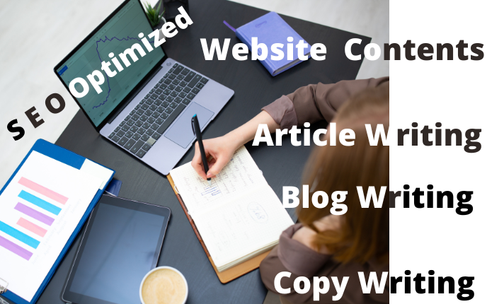 I will write an SEO optimized article, blog post or website content.