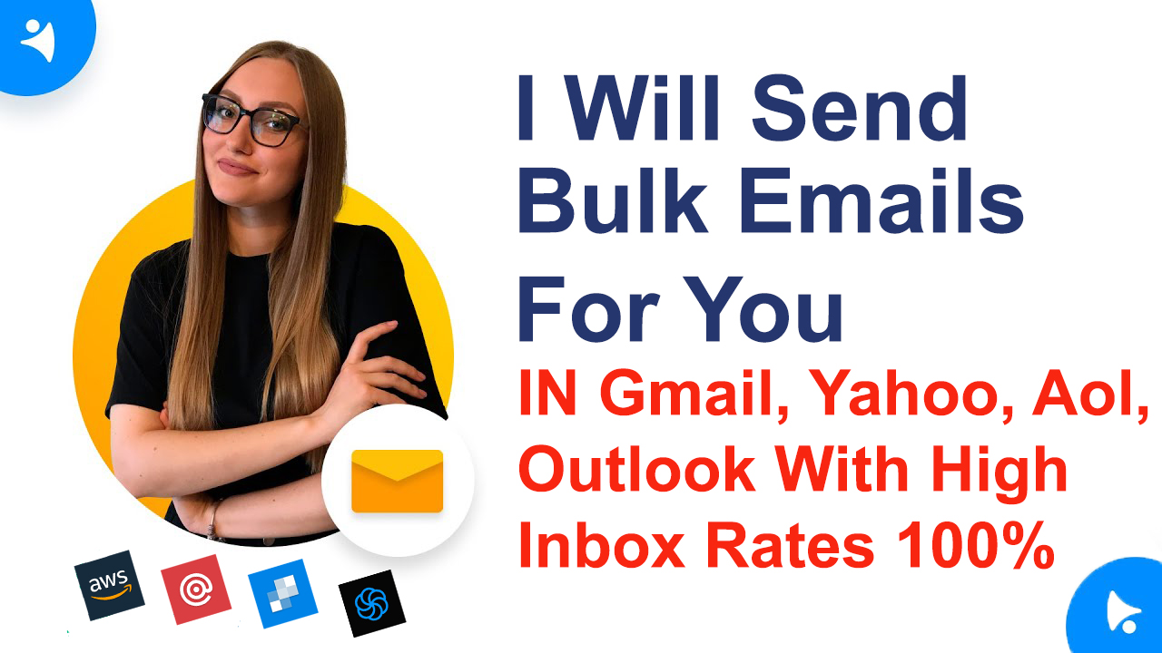 I will send 10k bulk emails for your business