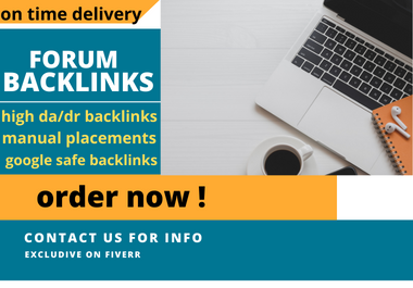 I will PROVIDE 50 HIGH quality forum posting dofollow SEO backlinks