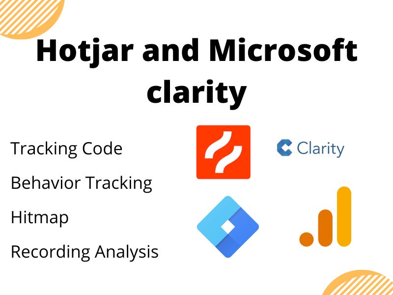 I will set hotjar and microsoft clarity for your website via GTM