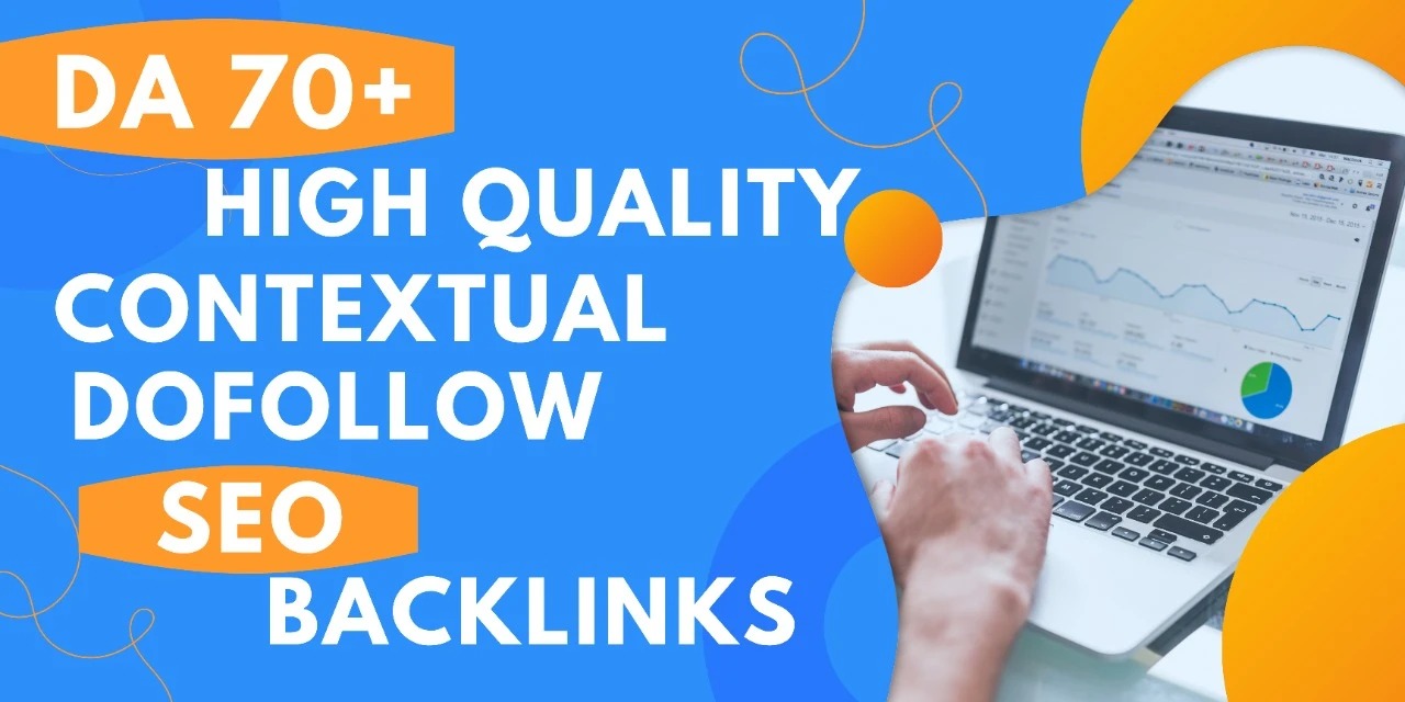 I will create high quality da contextual dofollow backlinks manual SEO link building