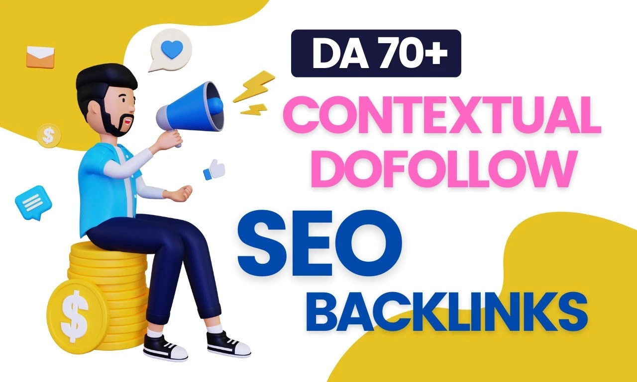 I will create high quality da contextual dofollow bac...