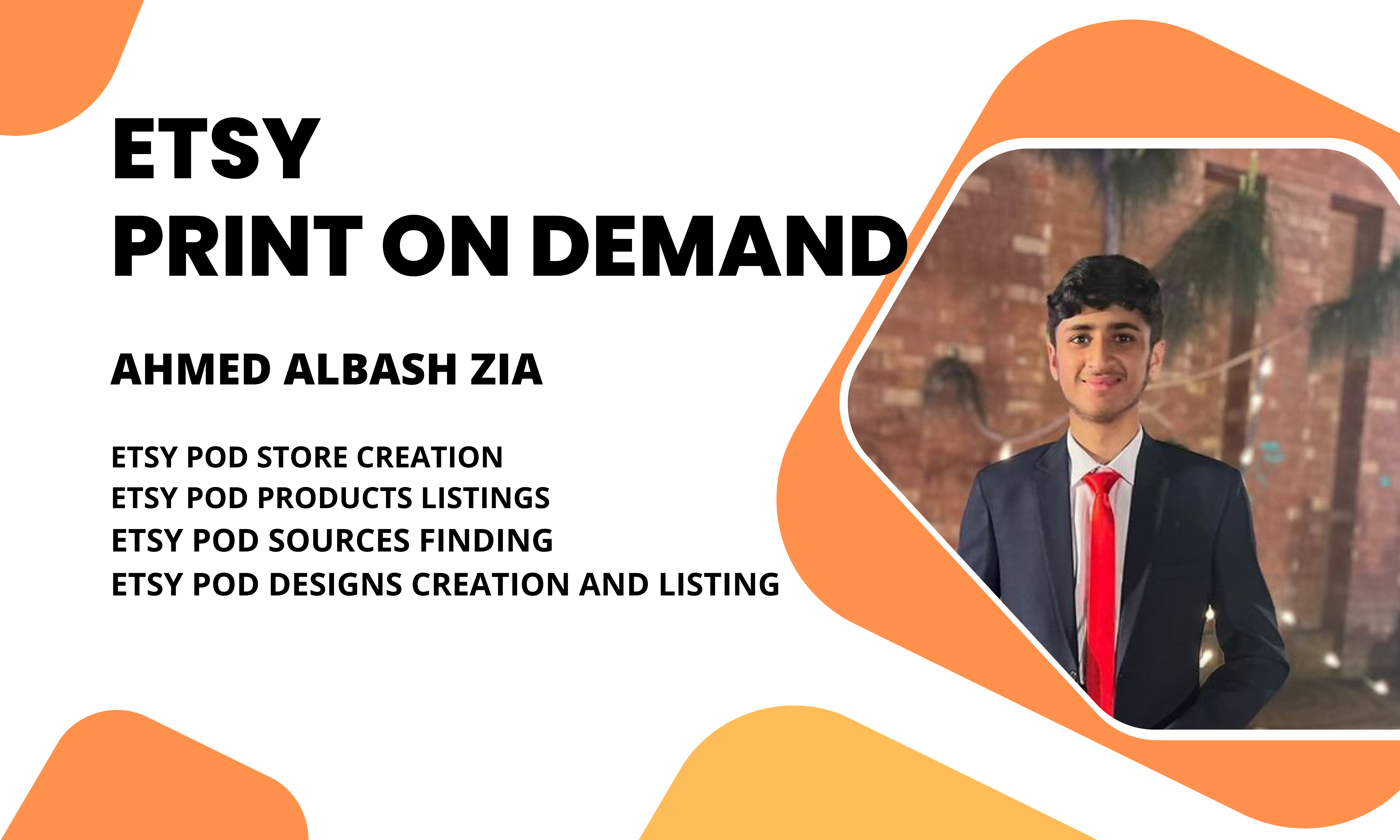 I will create an Etsy Print On Demand Store with 10 l...