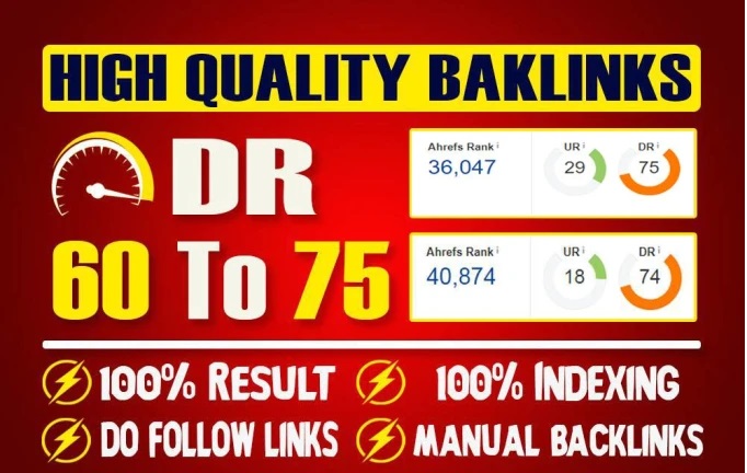 I will create 100 dofollow backlinks for off page seo