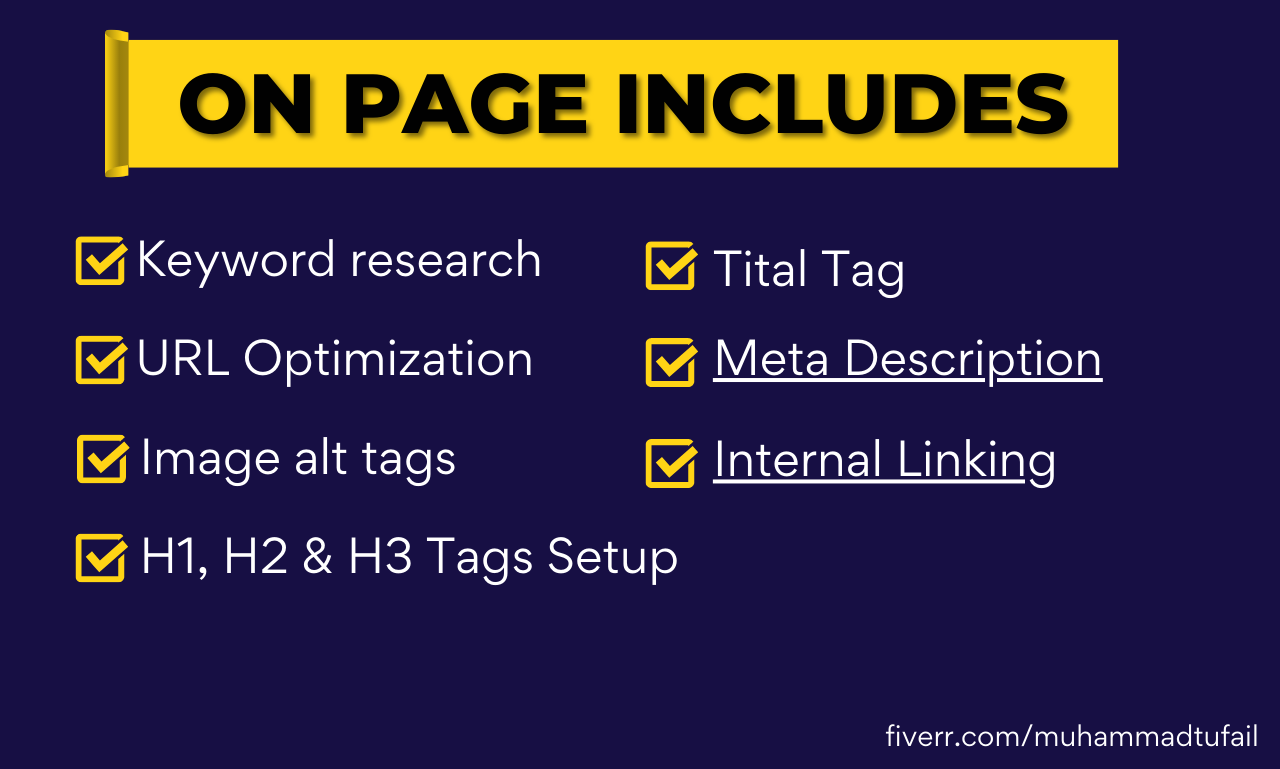 I will do complete On page and technical SEO of your website