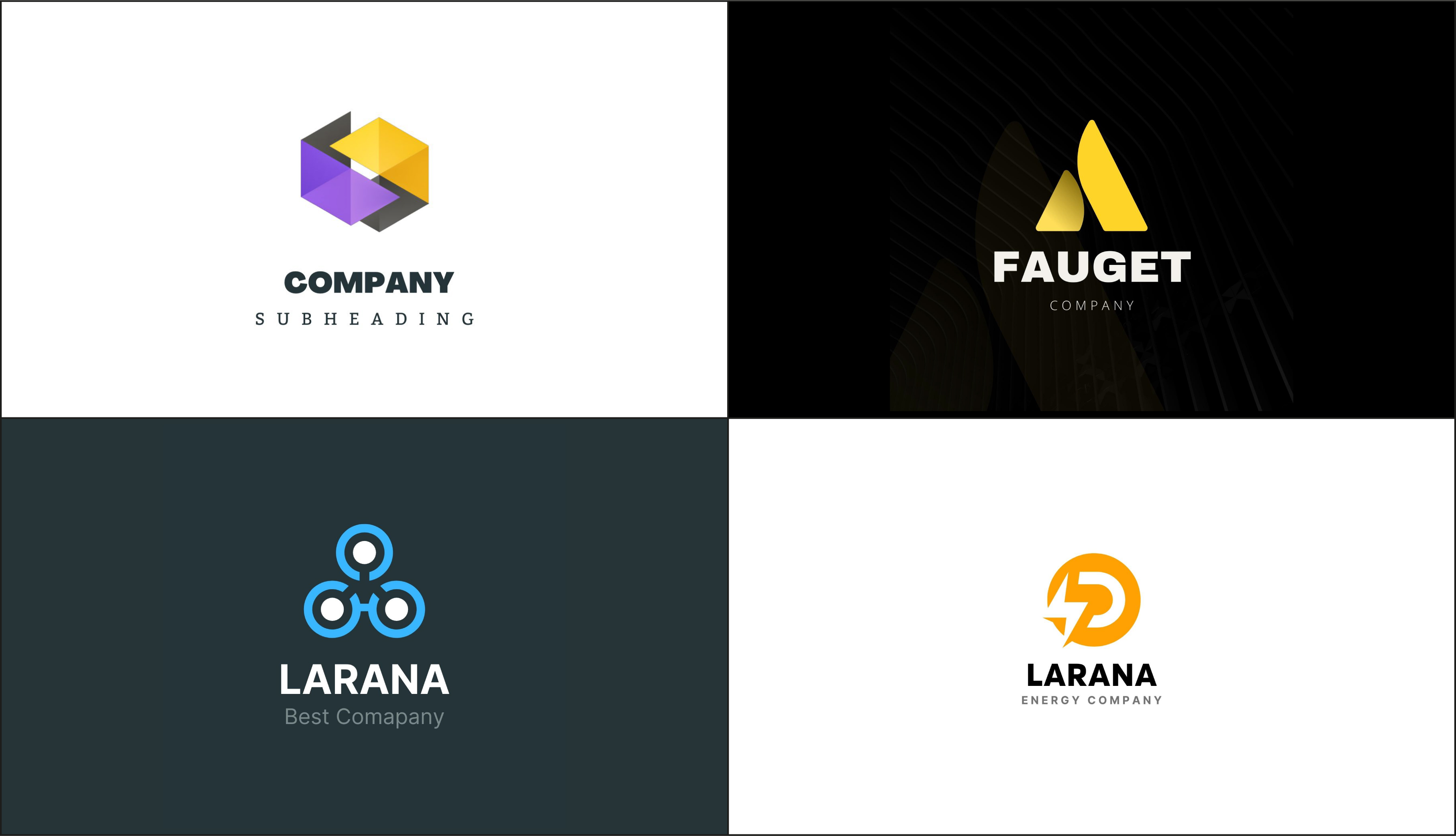 I will design unique modern minimalist logo for your business