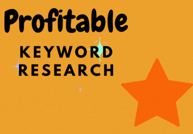 I will do excellent SEO keyword research for your Web...