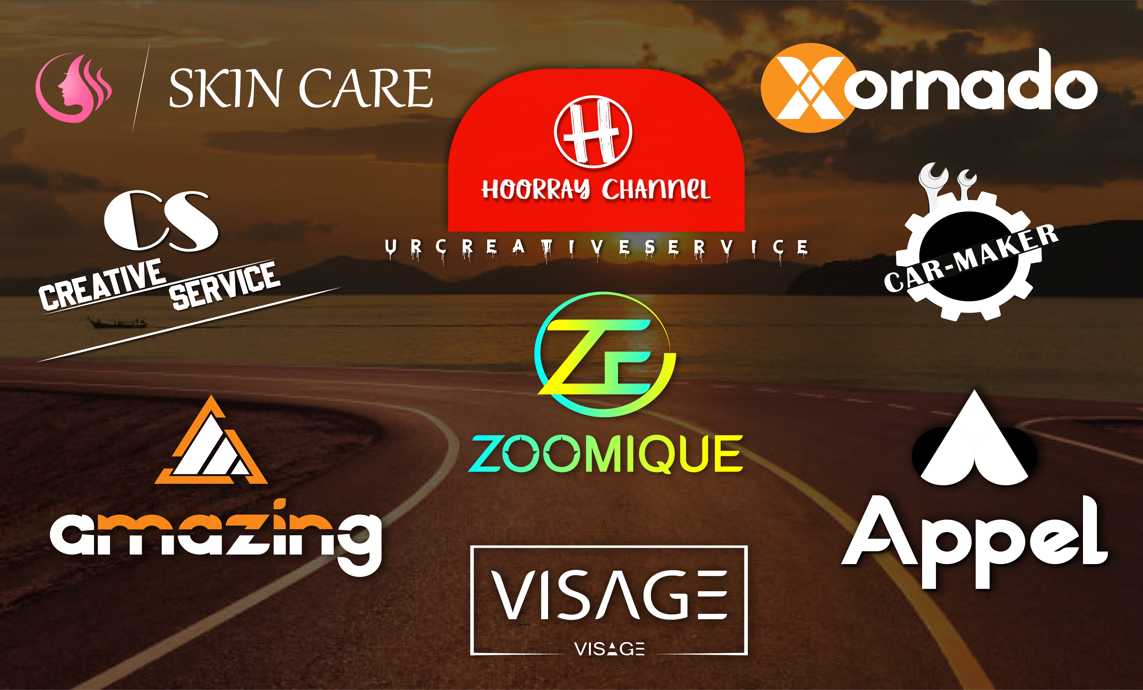 I will do 3 creative modern minimalist logo design