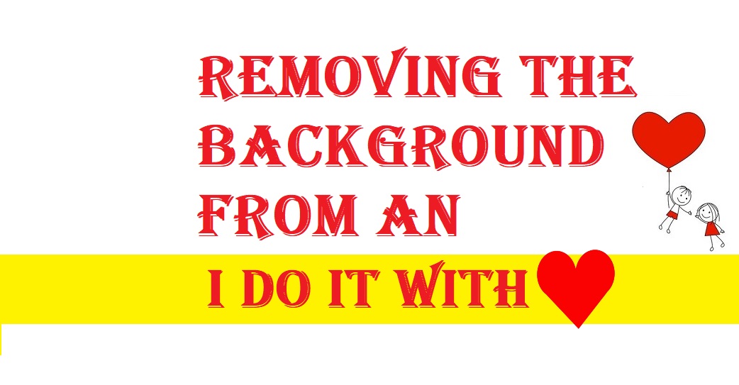 Removing the background from an image