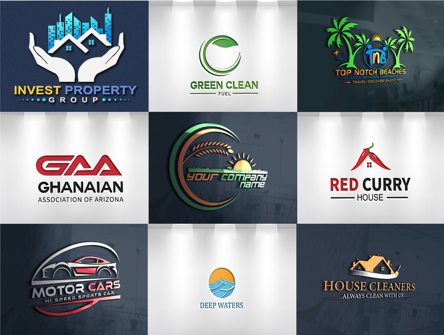 I will design professional unique business logo design in 24 hours