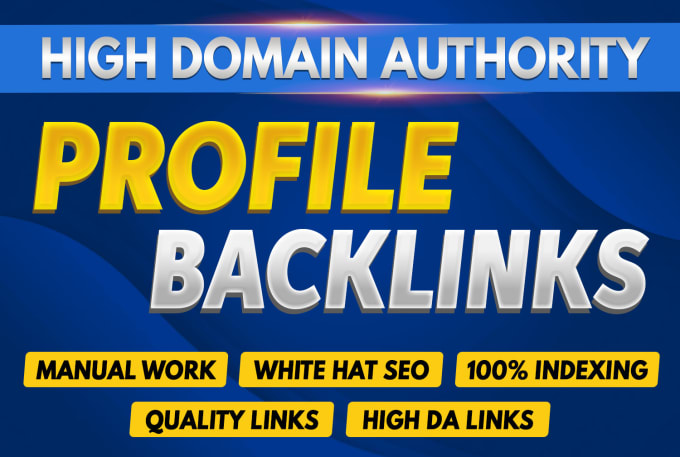 i will Create 50 Social media Profile backlinks For Brand Creation