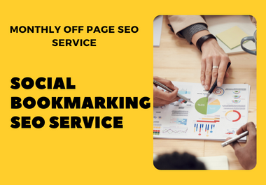 I will build social bookmarking submissions with high...