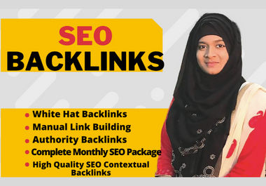I will build high quality dofollow SEO backlinks with...
