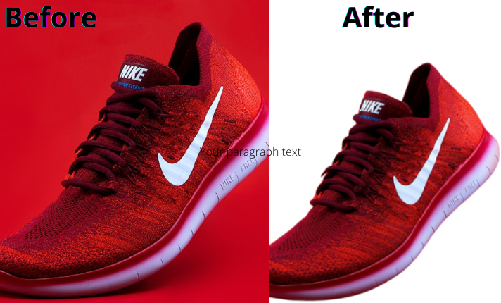 I will remove background from image.