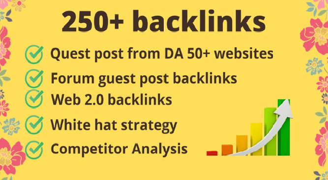 I will Build For You High Quality Do-follow SEO Backl...