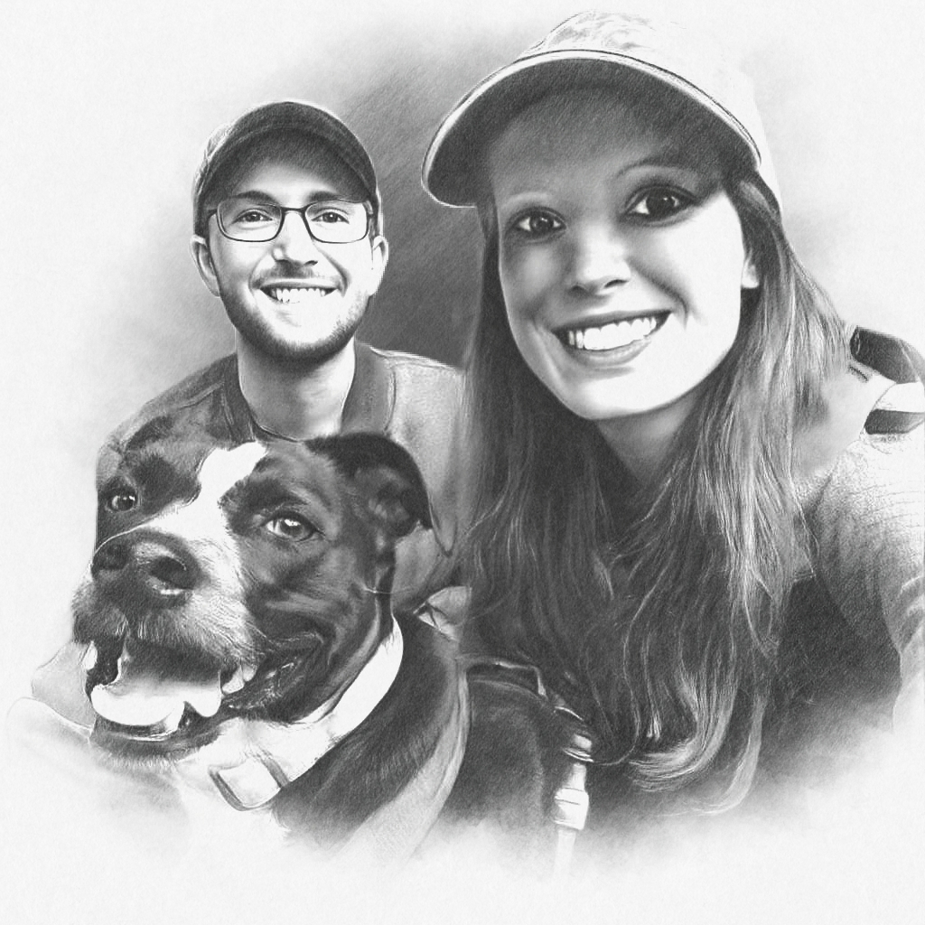 Turn your photo into digital pencil sketch within 1 hour