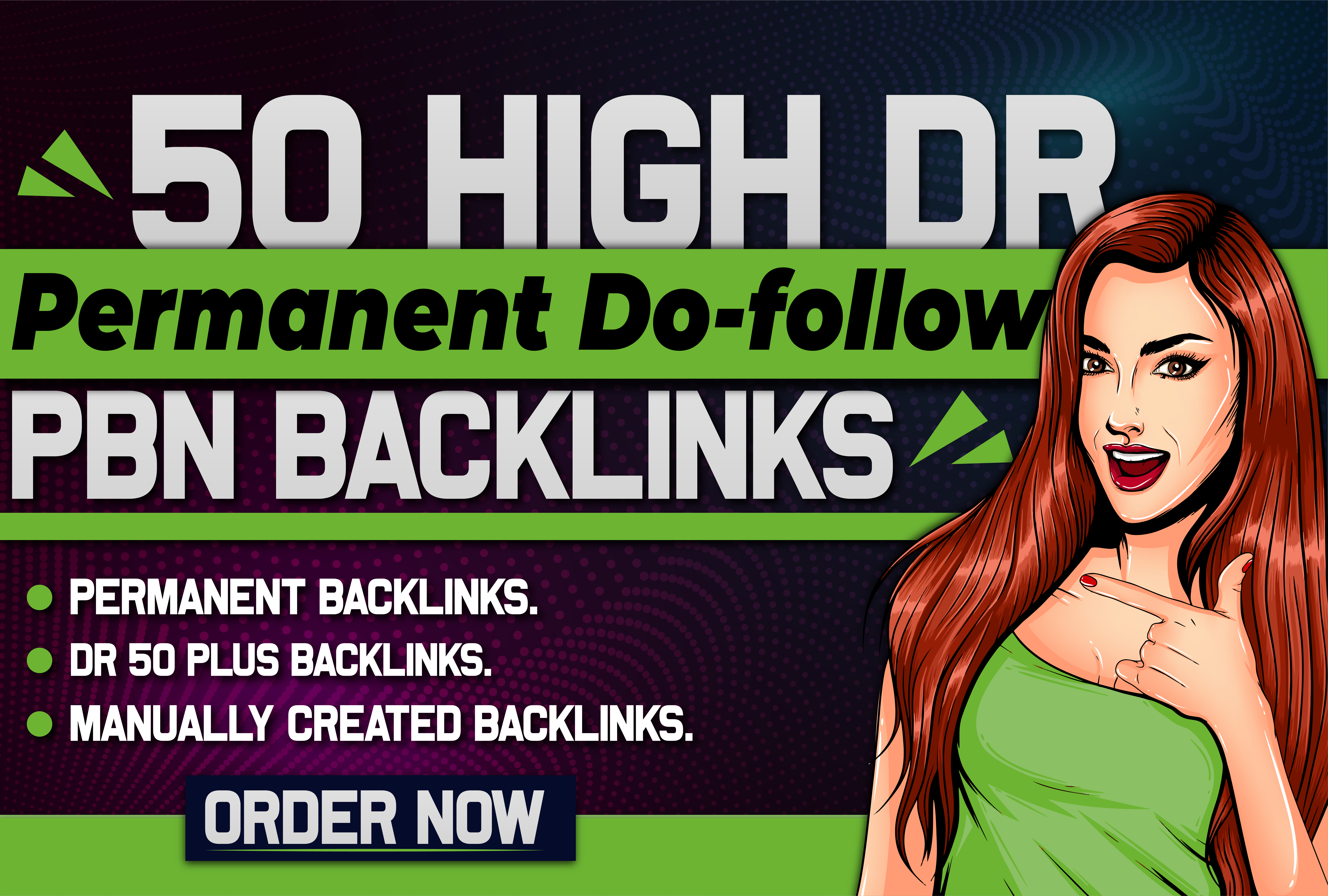 50 HIGH DR Permanent Dofollow PBN Backlinks 50 to 70 Plus