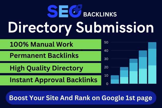 Provide 100 Directory Approved site Backlinks