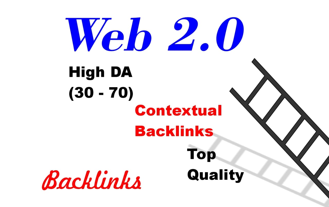 I will create 100 WEB 2.0 unique domains backlinks (DR 50/DA 50)