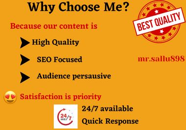 I will write 700 words SEO focused Article & Blog Posts