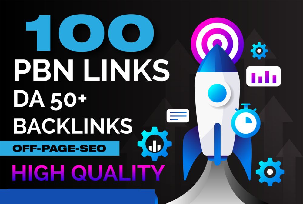 100 PBN on DA 50+ permanent Dofollow SEO backlinks boost your rankinks