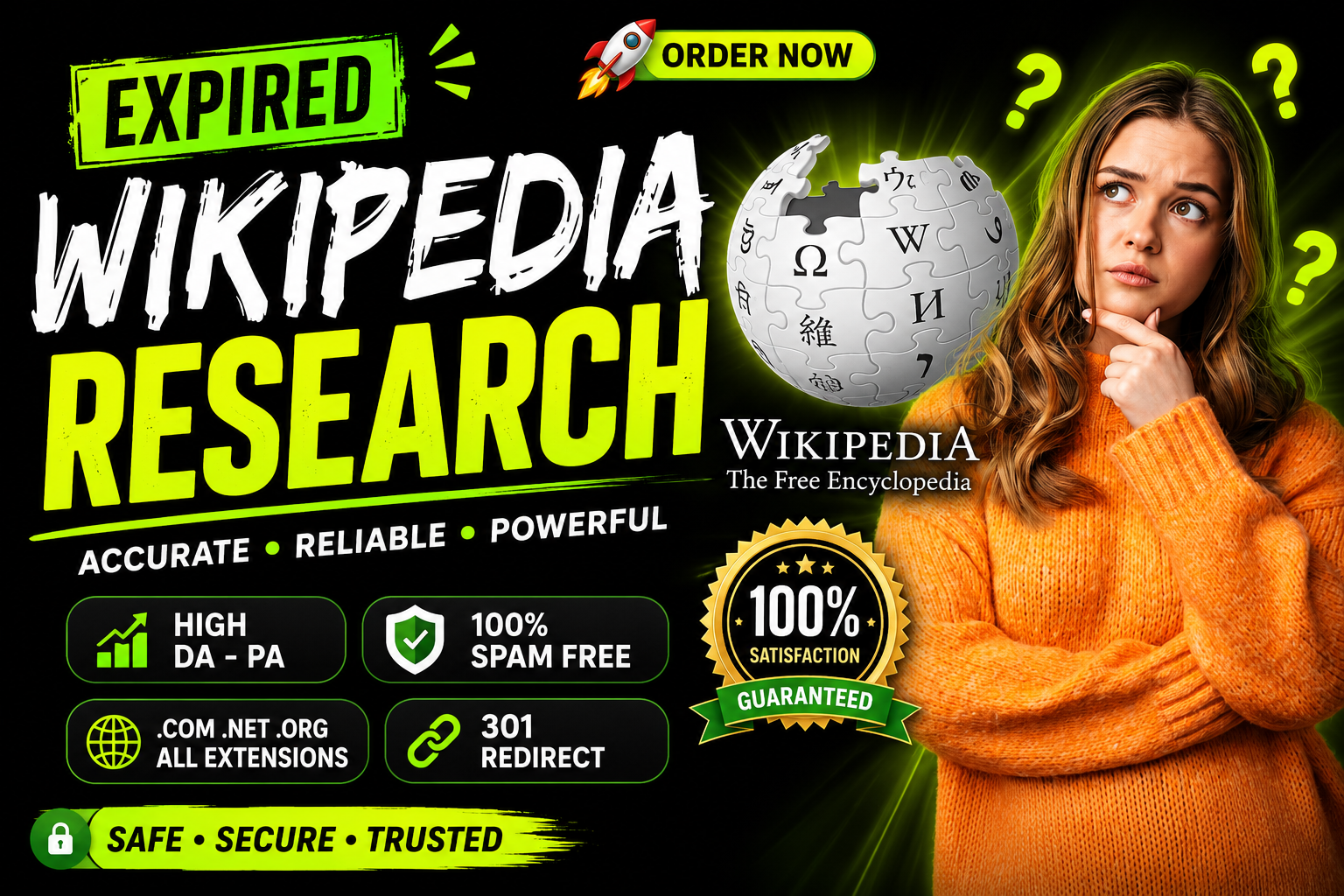 I Will Find Powerful Expired Domains with Wikipedia Backlinks