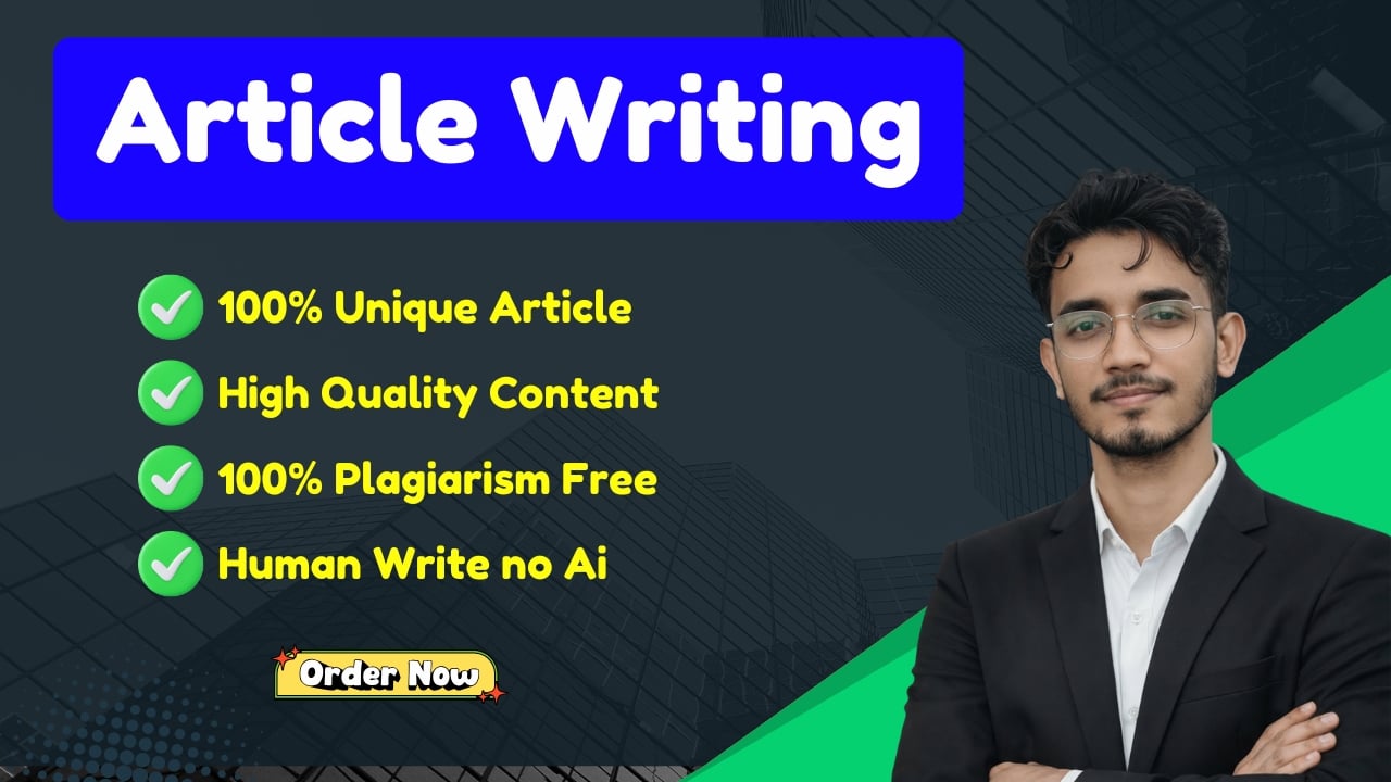 Provide 100% Original, SEO Optimized Content for Your Blog