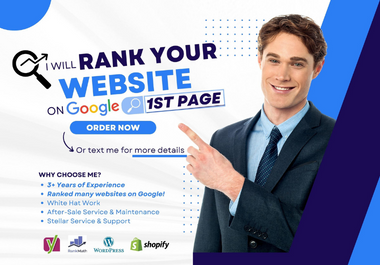 I will provide best on page SEO and technical SEO ser...