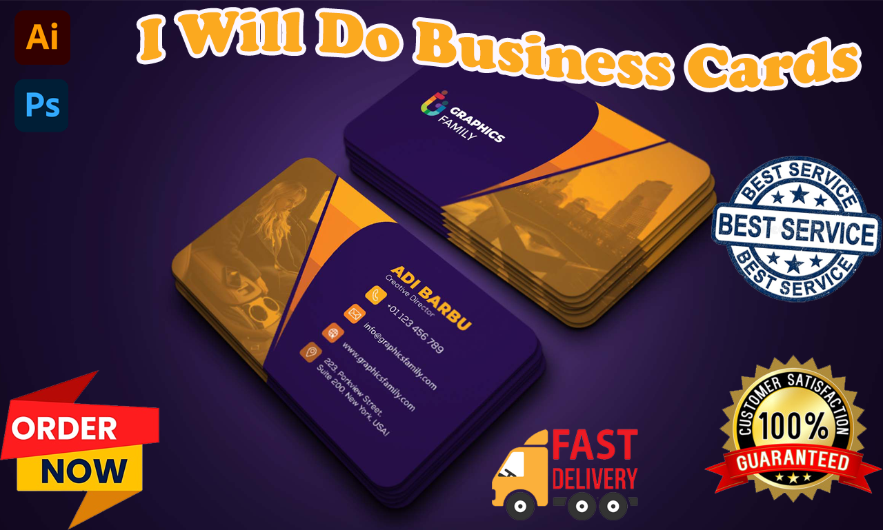 I will do modern, minimalist, luxury business card ...