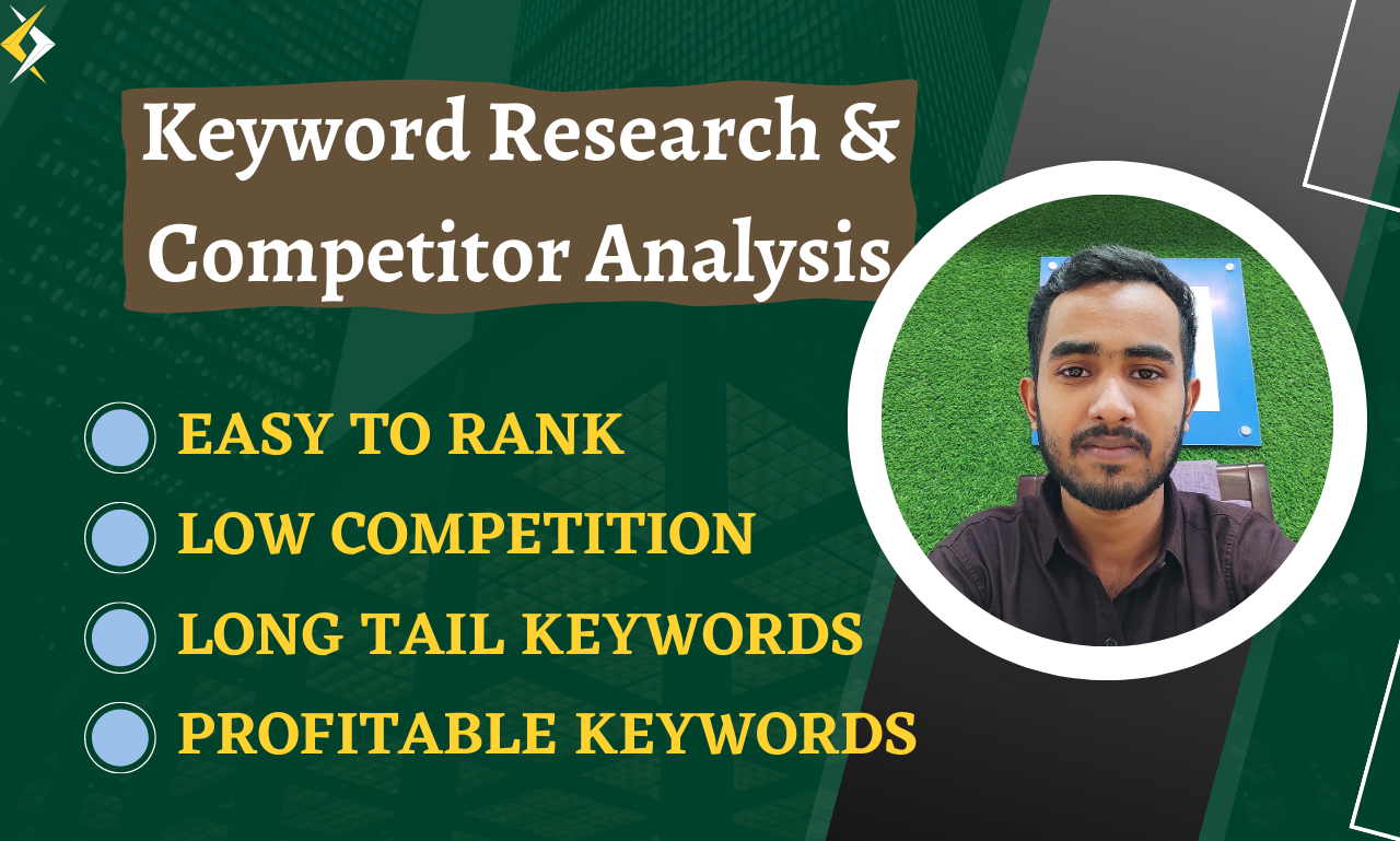 I will provide 50 advanced SEO Keyword Research and 1 Competitor Analysis