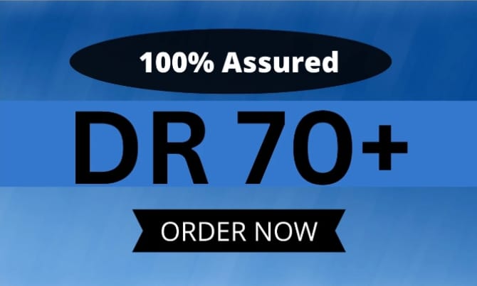 I will increase domain rating DR ahrefs domain rating...